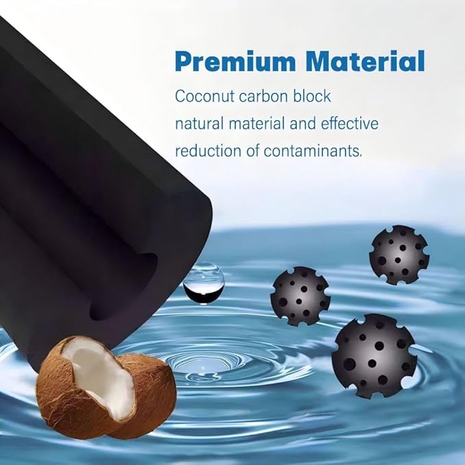 Replacement Water Filter 1 and EDR1RXD1, Filter 1, EDR1RXD1B, W10295370, W10295370a，WHR1RXD1, KAD1RXD1, P4RFKB2, P8RFWB2L, 46-9930,46-9081 (3Pack)