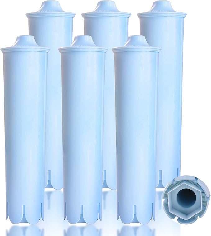 6 Pack Replacement for Jura® Water Filter, IT'S PURE EXPERT Claris Blue Capresso® Coffee Water Filter