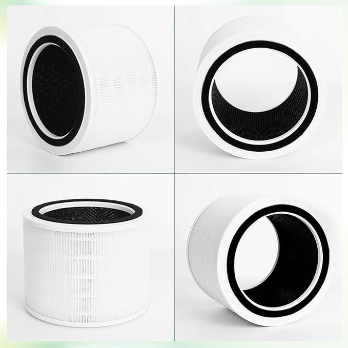 Core 200S-P Replacement Filter for LEVOIT Core 200S Air Purifier, 3-in-1 HEPA, High-Efficiency Activated Carbon, Part Core 200S-RF, 2 Pack