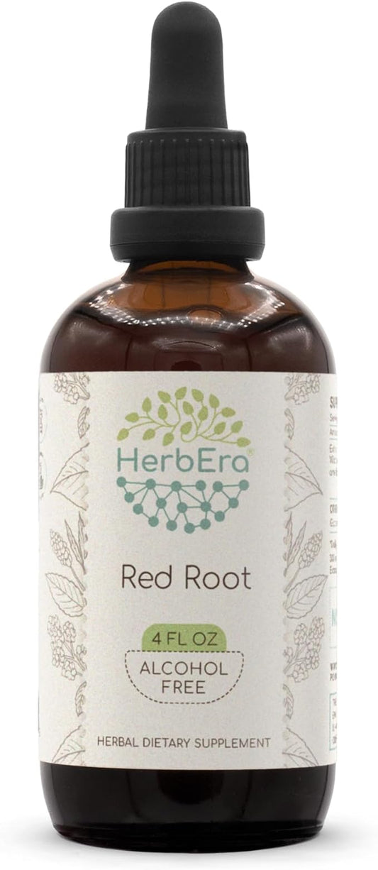Red Root B120 Alcohol-Free Herbal Extract Tincture, Super-Concentrated (New Jersey Tea, Ceanothus Americanus) 4 fl oz