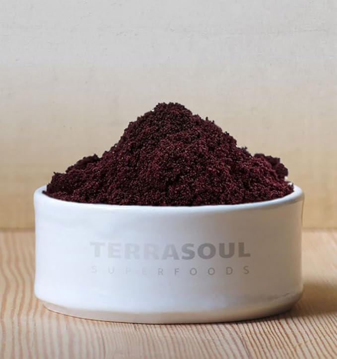 Terrasoul Superfoods Organic Maqui Berry Powder, 4 Oz, Freeze-Dried, Antioxidant-Rich Superfood for Smoothies, Desserts, and Immune Support