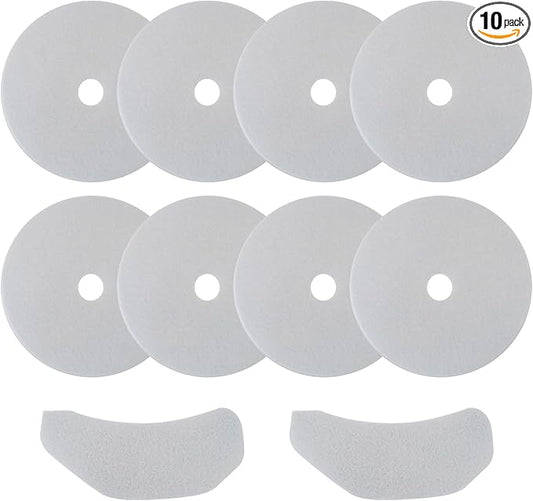 2025 10pcs Dryer Exhaust Filters for Panda Dryer Filter, Universal Lint Filter Cloth Dryer Replacement Fit for Magic Chef/Sonya Dryers