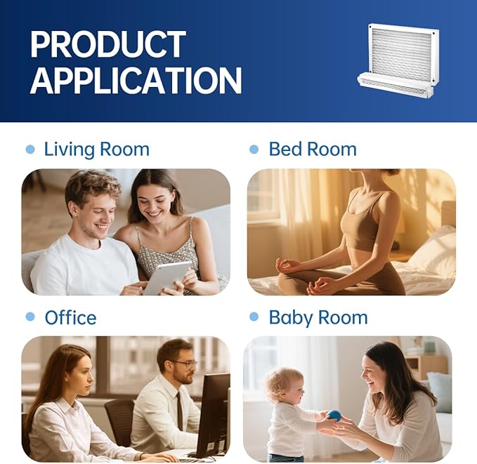 210 MERV11 Air Filter 20x25x4 for AirPurifiers Model 1210, 1620, 2120, 2200, 2210, 2216, 3210, 4200, and 2200 with Upgrade Kit 1213 Pleated HVAC AC Furnace Filter Replacement 2 Packs