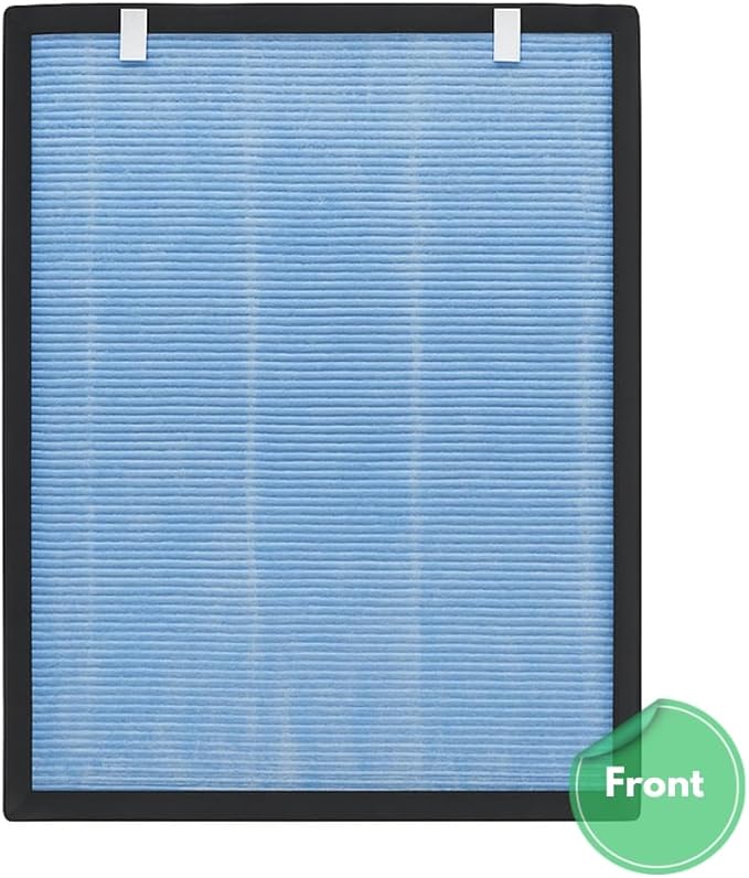 Nispira 4-in-1 True HEPA Activated Carbon Replacement Filter Compatible with HSP002 Smart 2.0 Air Purifier, 3 Packs