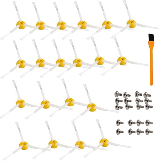 Replacement Brush Parts for i-Robot Roomba 981 980 960 860 870 877 880 890 891 895 805 Vacuum Cleaner, 20 Pieces Roomba 800 & 900 Series Side Brush Accessories