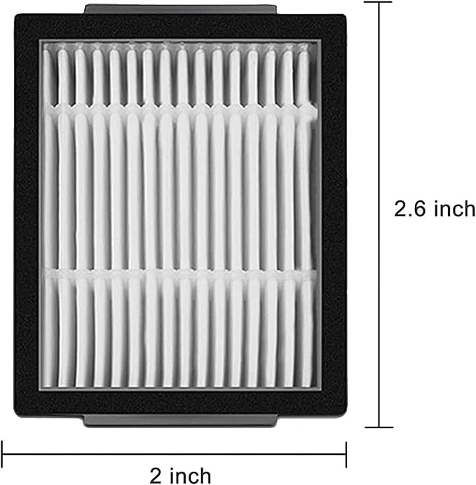 6-Pack Replacement HEPA Filter Compatible for iRobot Roomba, i,e,j Series:E5 E6 E7 i1 i2 i3 i4 i5 i6 i7 i8 J8 and All Plus Versions NOT for Combo J7 J9 10 Max