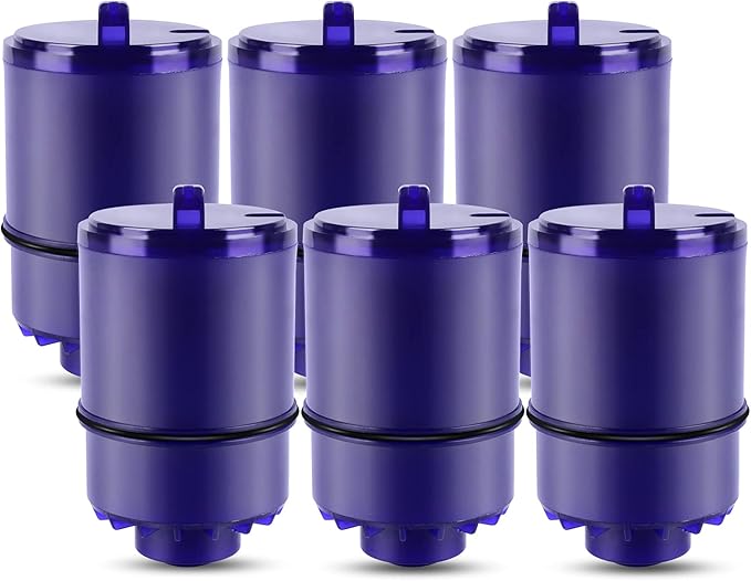 ICEPURE Faucet Water Filter Replacement for Pur® Plus RF9999® FM-2500V, FM-3700, RF3375, PFM400H PFM450S PFM150W PFM350V PUR-0A1 FM2500V FM-3700 for All PUR Faucet Filtration Systems, 6PACK