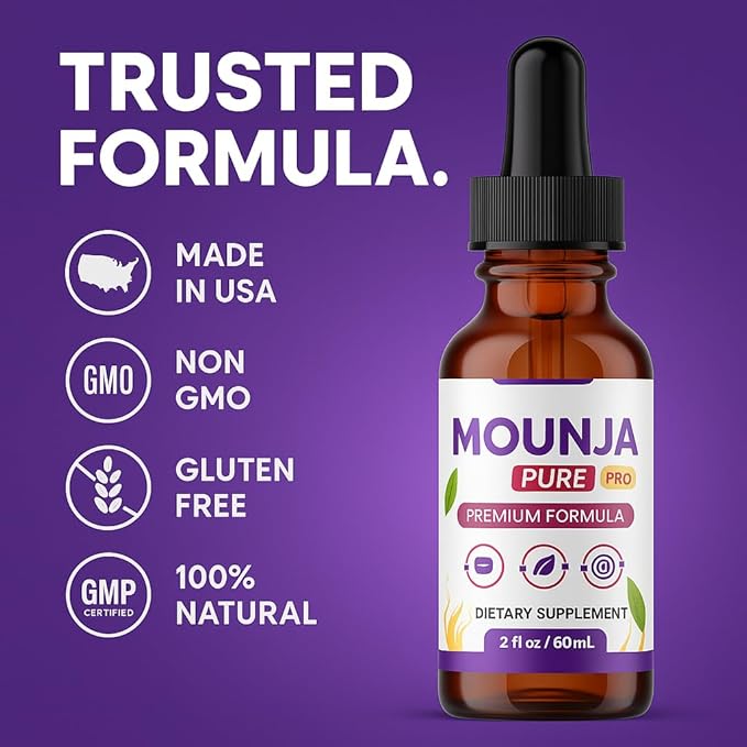 Mounja Pure Pro Premium Formula Dietary Supplement, 60 Servings (1)