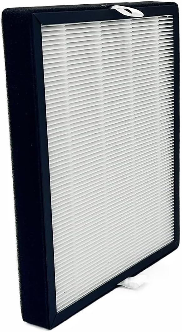 Replacement True HEPA Filters Compatible with PARTU Air Purifier BS-10, 3-Stage Filtration High-efficiency Activated carbon, 2-Pack