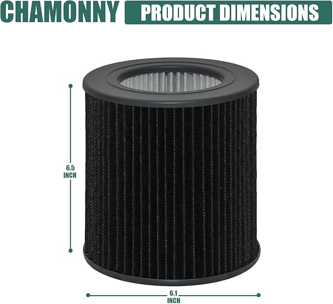 Air Mini PECO-HEPA Tri-Power Filter Replacement, Compatible with Molekule PECO-HEPA Tri-Power Air Mini and Air Mini+ Air Purifier, 1 Pack