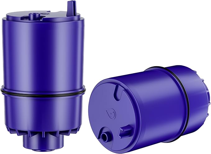 Faucet Water Filter Replacement for All PUR®, PUR®Plus Faucet Filtration Systems Compatible with NSF Certified Water Filter for Pur® RF-9999® and RF-3375, 2 Pack