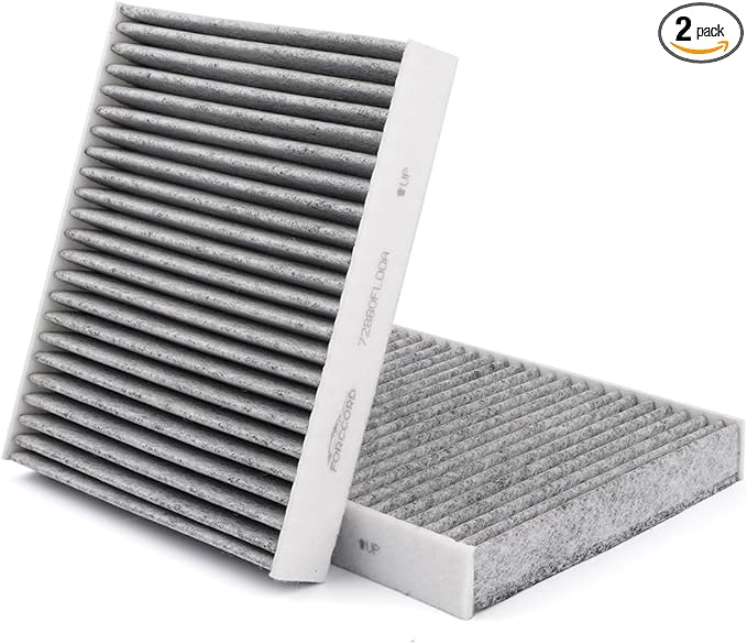 2-Pack HEPA Cabin Air Filter Fits for BMW 328i 2012-2016, 328i xDrive/ 428i 2014-2016, 320i/ 320i xDrive 2013-2018 Activated Carbon Cabin Filter Replacement CF11472 Car Accessories