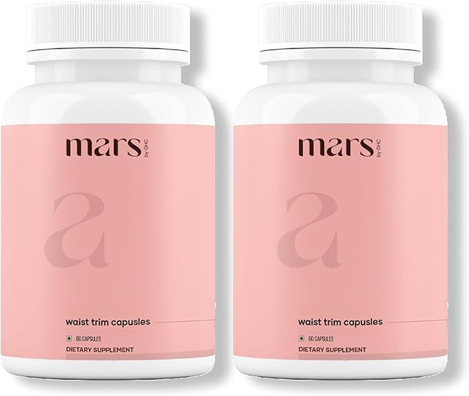 Mars Waist Trim Capsules : Powered with Magnesium Citrate, Bentonite Clay & Triphala | Good Health Comapny - 60 Capsules (Pack of 1) (2)