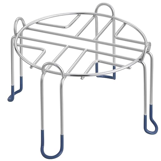 Stainless Steel Stand,Compatible with The Berkey® Gravity-Fed Water Filtration System, 9'' Diameter 6'' Tall Countertop Stand,Fit Most Medium Gravity Water Filter System