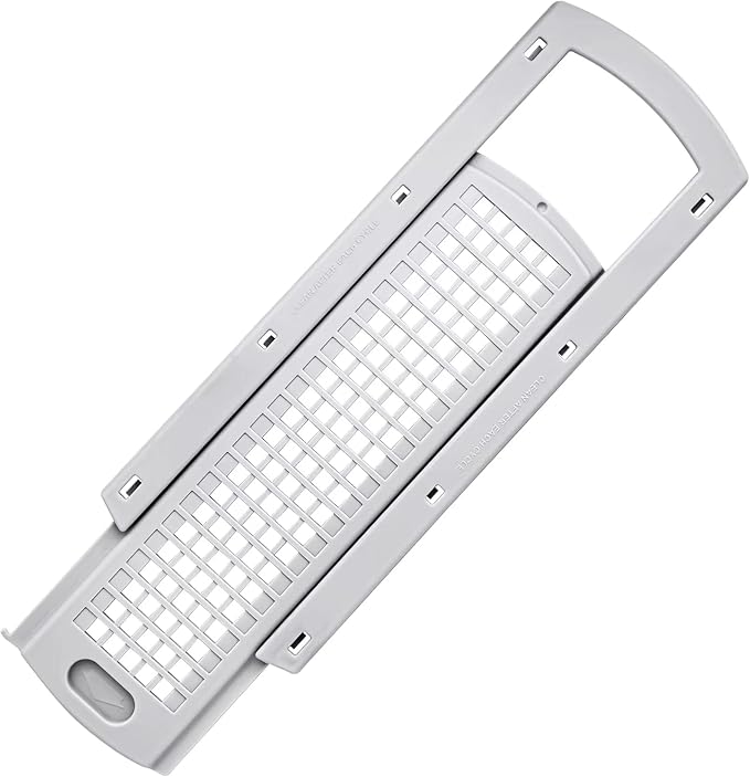 WE22X35337 Washer Dryer Lint Screen Cover Grid And Lint Filter Slide Guide Assembly,Compatible with GE&Hotpoint Dryer Replacement for WE01X25915 WE01X25914