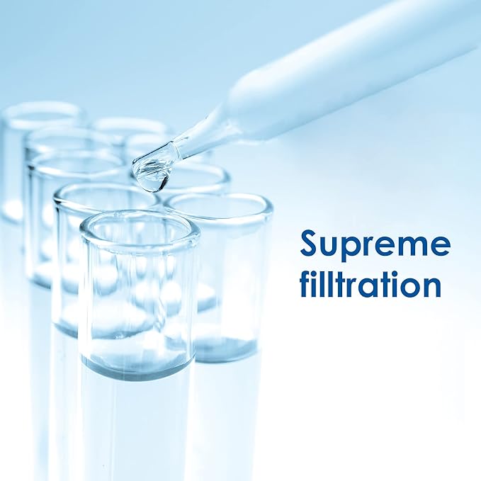 EcoAqua EFF-6005A Replacement for LG® LT500P®, 5231JA2002A, ADQ72910901, Kenmore GEN11042FR-08, 9890, 46-9890 Refrigerator Water Filter, 3 Pack