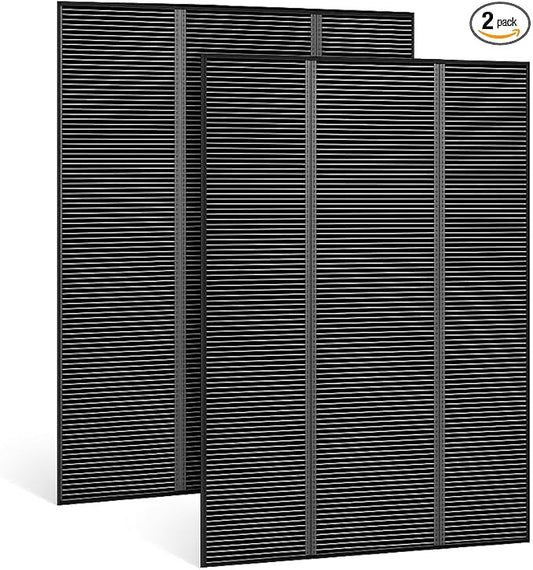 Nispira Activated Carbon Pre Filter Compatible with Sharp KC-850U Air Purifier, Compared to part FZ-C100DFU. 2 Pack