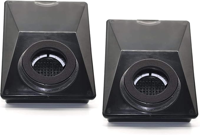 EZ SPARES HEPA Filters Compitable with Rainbow E2 HEPA Style Fits E2-Series,for Part R12179 & R12647B Attachment,Washable and Reusable(2pcs)