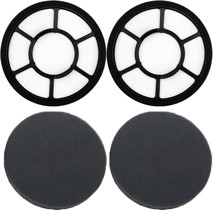 2 Pack HEPA Vacuum Filter Fit for Black+Decker Air Swivel Cleaners BDASV101 BDASV102 BDASV103 BDASV104 BDASL201 BDASL202 BDASP103 Models