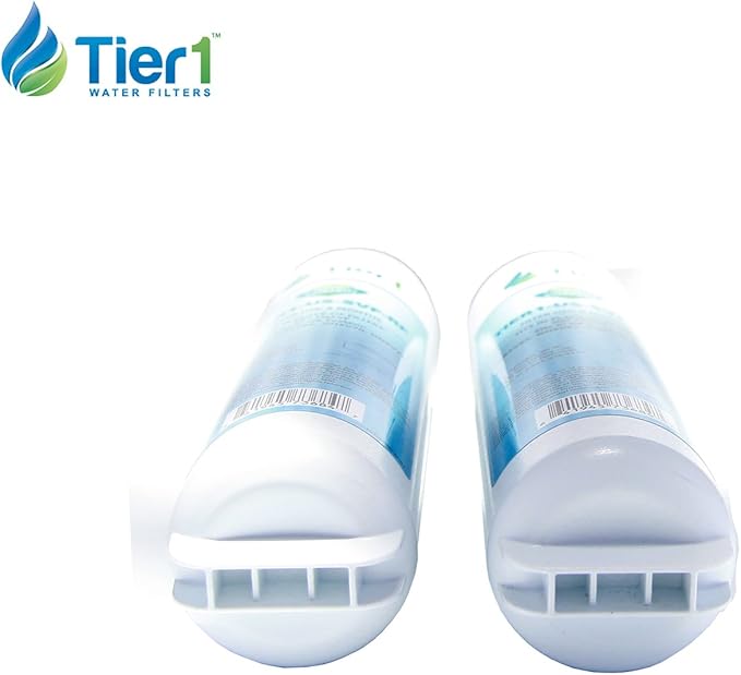 Tier1 Undersink Water Filter Replacement for GE FQSVF, GXSV65, GNSV70, GNSV75 - Carbon Block Media Reduces Chlorine and Other Water Contaminants - 4 Pack