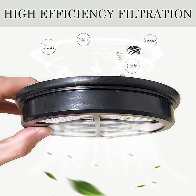 2 Pack Replacement HEPA Filters Compatible with Eureka Whirlwind NEN110A/NEN110B Bagless Canister Vacuum Cleaner Accessories