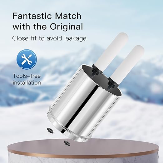 Gravity-fed Water Filter System, 2.25 Gallon Stainless Steel Countertop System with 2 Ceramics Filters Washable Filters, Metal Water Level Spigot and Stand,Reduce up to 99% Chlorine