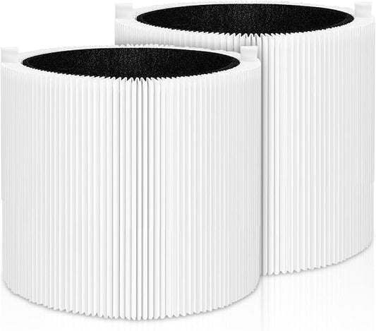 411i MAX Replacement filter Compatible with BLUEAIR Blue Pure 411i Max Air Purifier F4MAX,H13 True HEPA 2-in-1,2Pack,by HODSEUKIN.