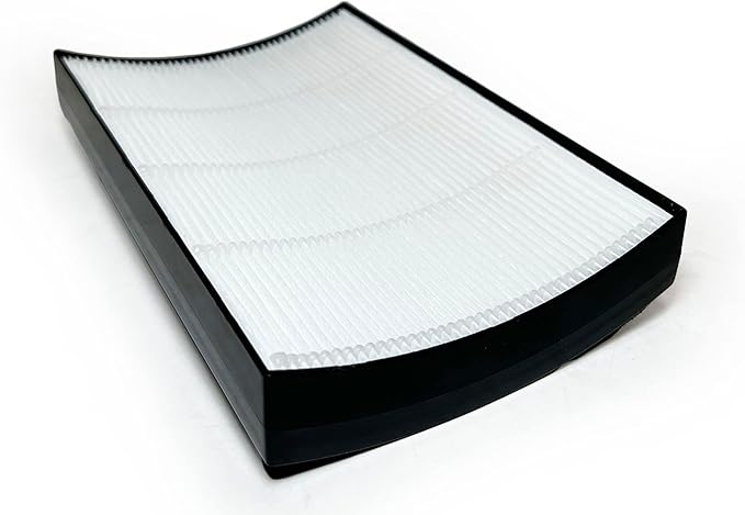 Nispira PECOMFIL Breeze Filter Replacement For Purezone Breeze Tabletop Air Purifier PECOMPAP 2-in-1 True HEPA Activated Carbon 2 Packs