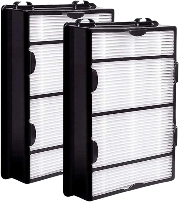 Nispira True HEPA Air Filter Replacement Compatible with Holmes Air Purifier HAPF600 HAPF600D HAPF600D-U2 Filter B, 2 Packs