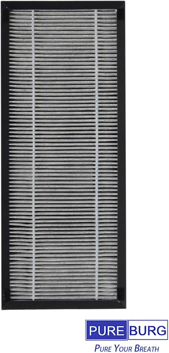 PUREBURG AK45510 Replacement Filter Set Compatible with Oreck WK15500B AIR REFRESH Air Purifier & Humidifier 2-IN-1 Type AK,HEPA + 4 Activated Carbon Pre-Filters