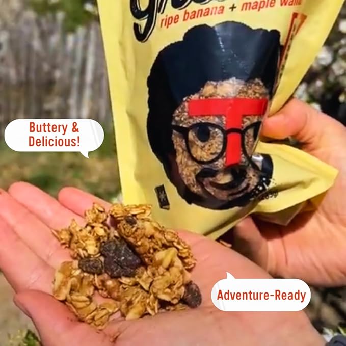 Taos Bakes - Ripe Banana & Maple Walnut Granola - Crunchy Granola Breakfast Snack - Gluten Free, No GMOS, No Fillers - 10 oz (Pack of 3)