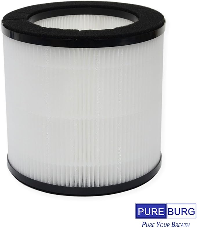 PUREBURG Replacement True HEPA Filters Compatible with TRUSTECH & Air Choice AP-1210 AP1210 Air Purifiers,H13 Air Clean Dust VOCs Odor PM2.5 Smoke,2-Pack
