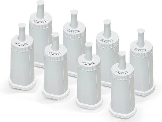 Nispira BES008 Water Filter For Sage ClaroSwiss for Breville Coffee Maker Espresso Machine Oracle Touch BES990, Bambino Plus BES920, Barista Pro BES878, Barista Express, Barista Touch BES880, 8 Packs
