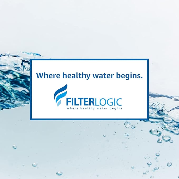 Filterlogic Garden Hose Water Filter, Compatible with Mist Cooling System, Improve Plants Health, Reduces Chlorine, Odor, Ideal for Gardening and Pets, Pack of 2