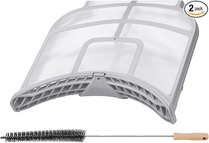 [2025 NEW] ADQ73373201 Dryer Lint Filter Assembly with Clothes Dryer Cleaner Brush Fit for Kenmore LG(DLEX DLGX) Dryer - Dryer Lint Screen Replaces 2656948 AP5675511 PS7787727 EAP7787727 by puxyblue