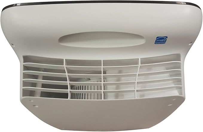 Whirlpool WPPRO2000P Whispure True Hepa Air Purifier, Activated Carbon, 508 Sq Ft, Smart Auto Mode, Ideal for Allergies, Odors, Pet Dander, Mold, Smoke, Wildfire, Germs - Pearl White