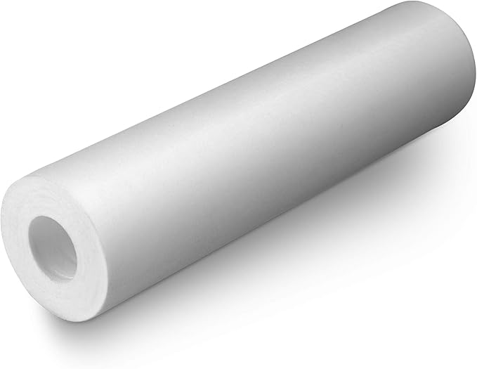 2 Standard Coconut Shell Block Carbon & 2 Four Layers of Filtration Polypropylene Sediment 5 Micron 2.5"x 10" Water Filter Cartridges Universal replacement for Reverse Osmosis & Standard 10” Housing