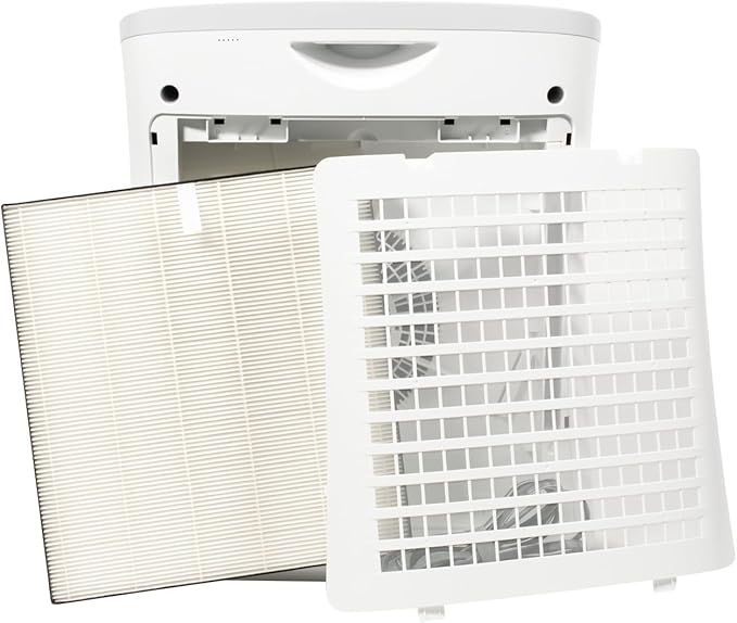 SHARP Air Purifier with True HEPA filter. Covers up to 690 sq. ft. for Small Rooms, such as Bedroom, Office or Dorm Room, for Dust, Smoke, and Pollen. FPF30UH