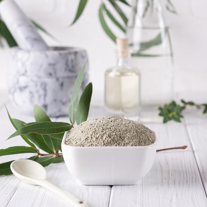 Earthborn Elements Bentonite Clay Powder, 1 Gallon Bucket, Pure Sodium Bentonite, Home Spa