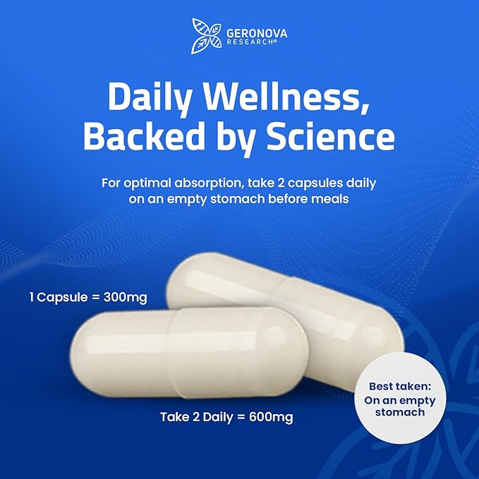 Bio-Enhanced R-Lipoic Acid, 600 mg Capsules - 2 Month Supply - Stabilized R Alpha Lipoic Acid with Enhanced Absorption - R Lipoic Acid Supplement - 120 Count