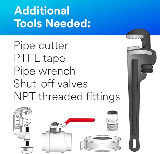 3M Aqua-Pure Whole House Scale Inhibition Inline Water System AP430SS, Prevents Scale Build Up On Hot Water Heaters and Boilers (Pack of 6)