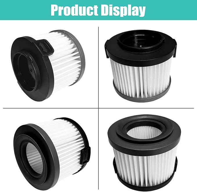 4 Pack SF65 HEPA Filter Compatible with Simplicity S65/ S65S/S65D/S65P Handheld and Cordless Stick Vacuum Cleaner