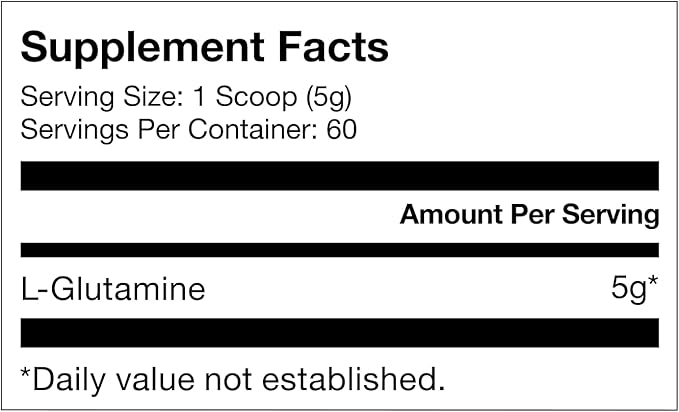 Momentous L-Glutamine Powder - NSF Certified for Sport - 60 Servings