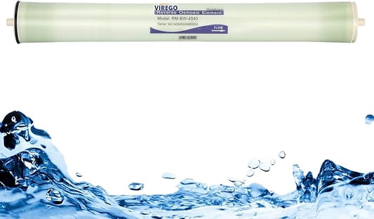 BW-4040, 4 x 40 RO Membrane for Desalination of Brackish Water, BW 4040 Reverse Osmosis Membrane for Whole House, Municipal water, NSF Certified, 99.5% Desalination Rate, 2400 GPD