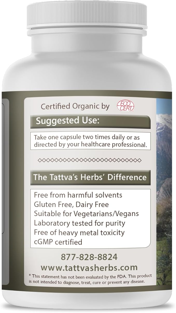 Tattva's Herbs Boswellia Serrata 500mg – Joint Support Supplement for Men & Women, Supercritical CO2 Extract, 240 Veggie Capsules (2-Pack) - 25 Years of Premium Service