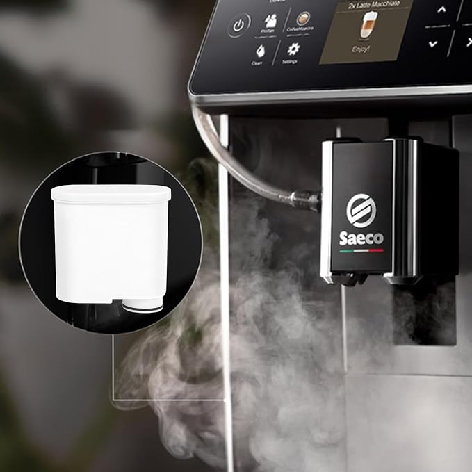 4 Packs Coffee Maker Filter Replacement Compatible With Philips AquaClean CA6903, Water Filter for Saeco AquaClean Super-Automatic Espresso Machine