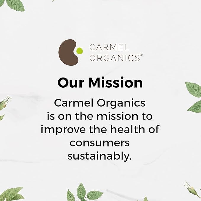 CARMEL ORGANICS Licorice Root Powder - 8 Ounce | Herbal Supplement | Natural Sweetener and Digestive Aid | Non-GMO | No Added Preservatives & Additives