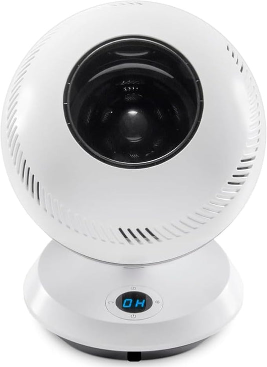 Greentech QT7 Bladeless Fan - Whisper Quiet Air Circulator - Safe Around Pets and Children