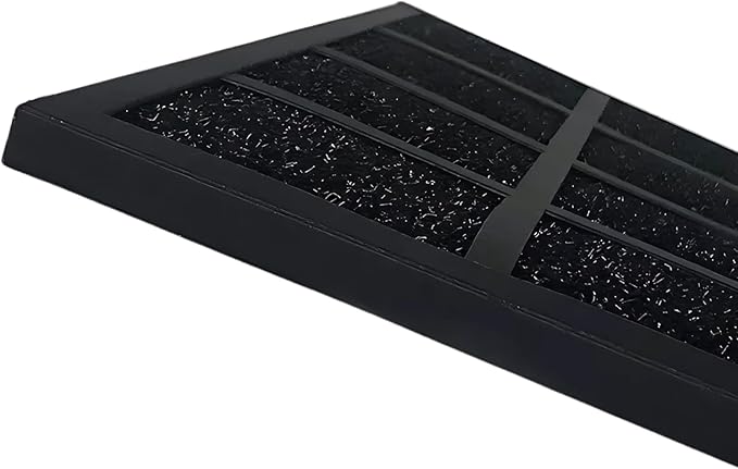Nispira Activated Carbon Pre Filter Replacement Compatible with Sharp FZ-A80DFU Plasmacluster Air Purifier Model FP-A60UW and FP-A80UW, 2 Units