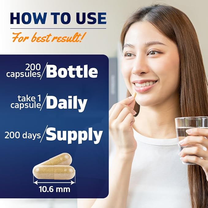 Vitamatic DGL Licorice 3800 mg Equivalent Per Serving (from 10:1 Extract 380 mg) - 10X Stronger - Supports Healthy Digestive & Respiratory Functions - 200 Capsules